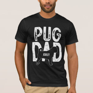 Pug Dog Dad Puppy Dad T-Shirt