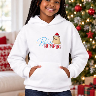Pug Dog Funny Bah Humpug Christmas