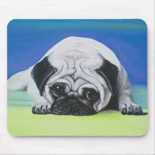 Pug Dog Mouse Pad