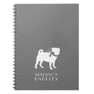 Pug Dog Puppy Notebook