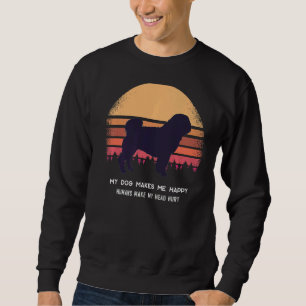 Pug Dog Retro  8 Sweatshirt