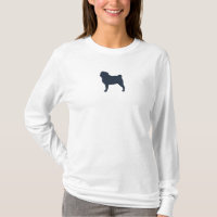 Pug Dog Silhouette | Cool Pug Lover's