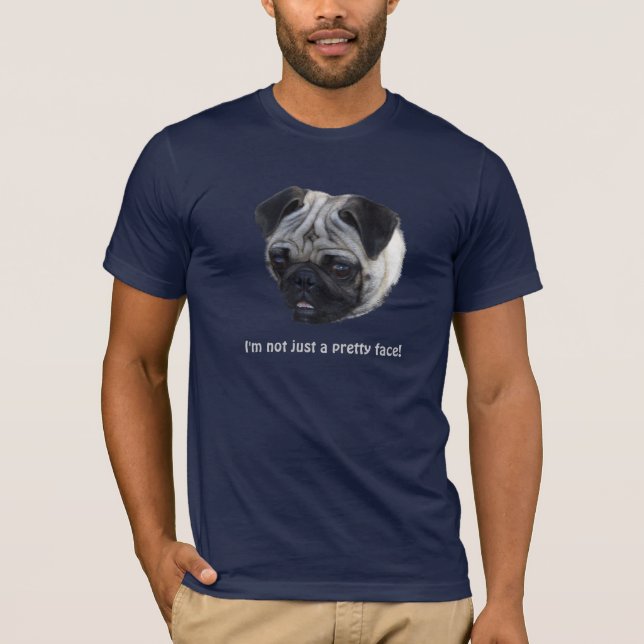 Pug Dog T-Shirt (Front)