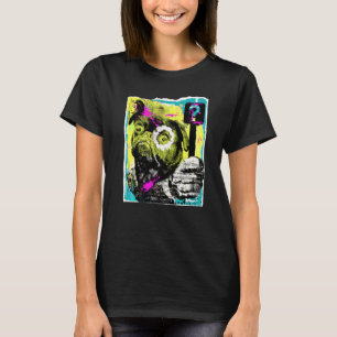 Pug Dog Tee Cute Pug Pop Art Vintage Graphic