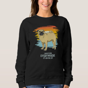 Pug Dog Vintage 33 Sweatshirt