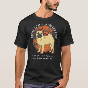 Pug Dog Vintage  63 T-Shirt