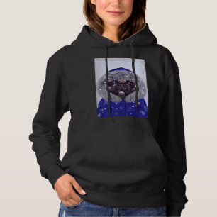 Pug dog - Winter - D32 Classic T-Shirt 407 Hoodie