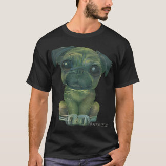 Pug Dog X Claude Monet #3 Mashup - Original Art Pi T-Shirt