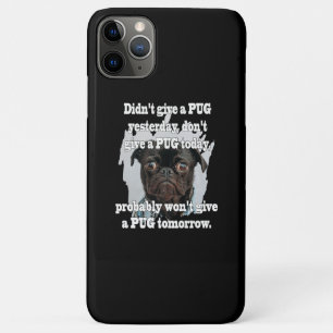 Pug Dog Yesterday Today Tomorrow Case-Mate iPhone Case