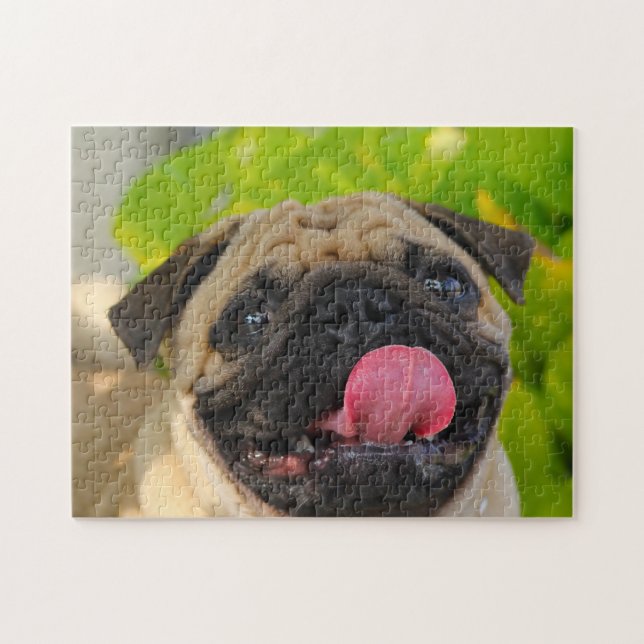 Pug Dogs. Jigsaw Puzzle (Horizontal)
