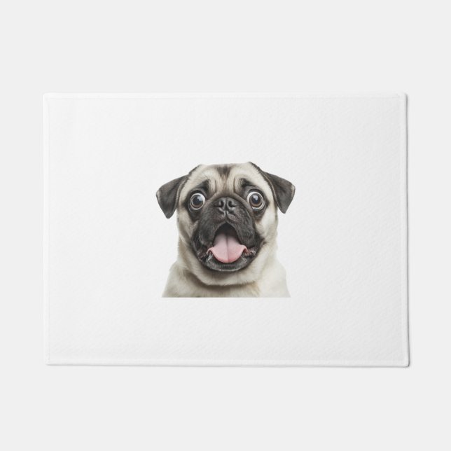 pug doormat (Front)