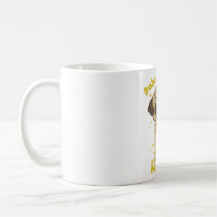 Pug Drinking Boba  Coffee Mug