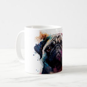 Pug entra en tu vida con estilo coffee mug