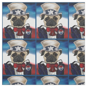 Pug Fabric