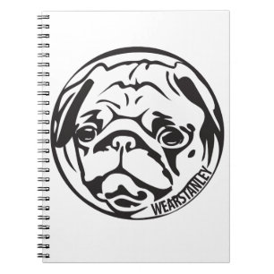 Pug Face Notebook