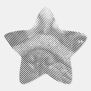 Pug Face Star Sticker