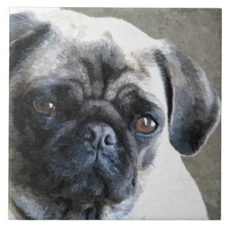 Pug Face Tile