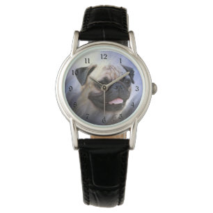 Pug face watch