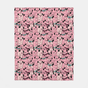 Pug Fleece Blanket
