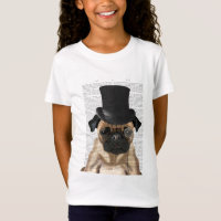 Pug, Formal Hound and Hat