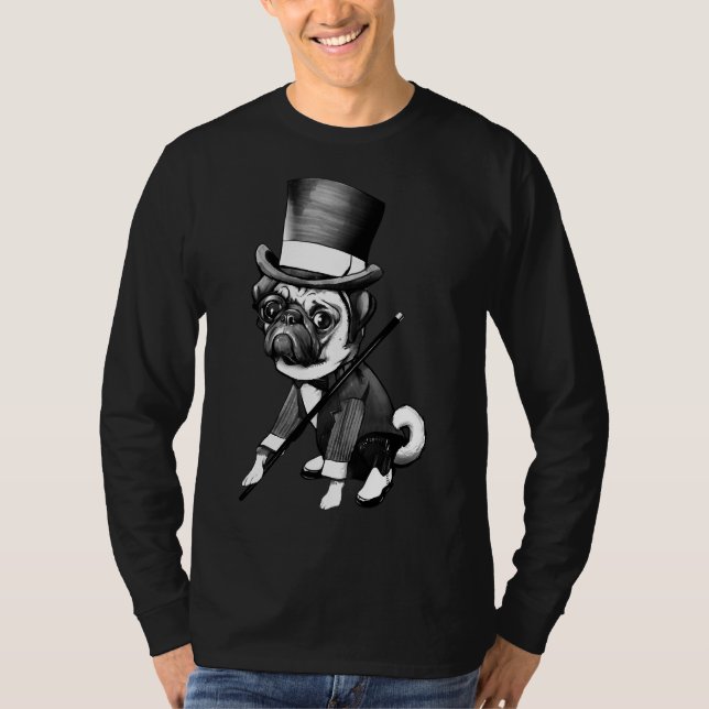 Pug Fred Astaire Essential T-Shirt 303 (Front)