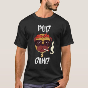 Pug Gang Pug Dog Team Pug Owner Squad Puppy T-Shirt