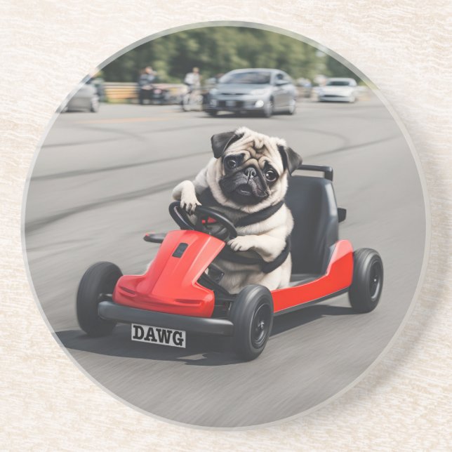 Pug go-kart racing coaster (Front)
