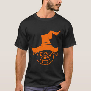 Pug Halloween Shirt, Halloween Pug Shirt, Hallowee T-Shirt