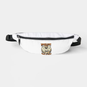 Pug Halloween Shirt with Vintage Engraving Moon_1 Bum Bags