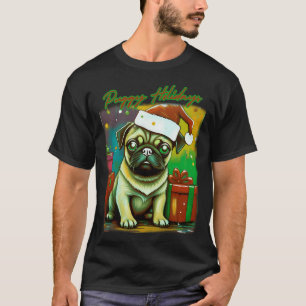 Pug HAPPY HOLIDAYS 10 PUGGY HOLIDAYS T-Shirt