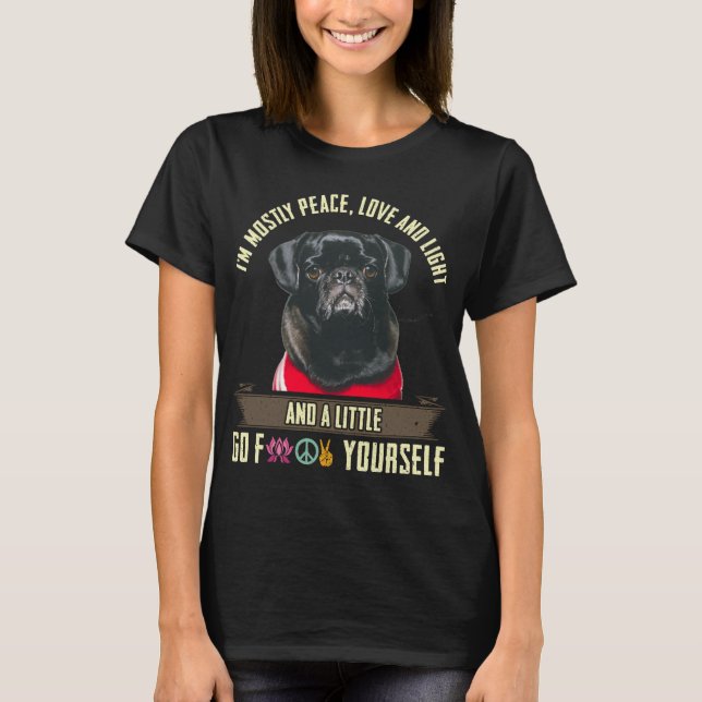 Pug heart beats T-Shirt (Front)