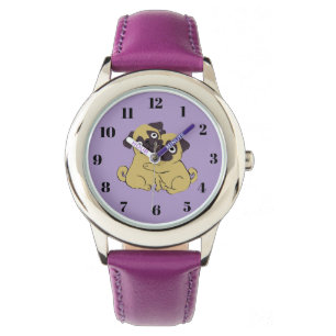 Pug hug watch