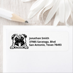 PUG   Image on Return Address