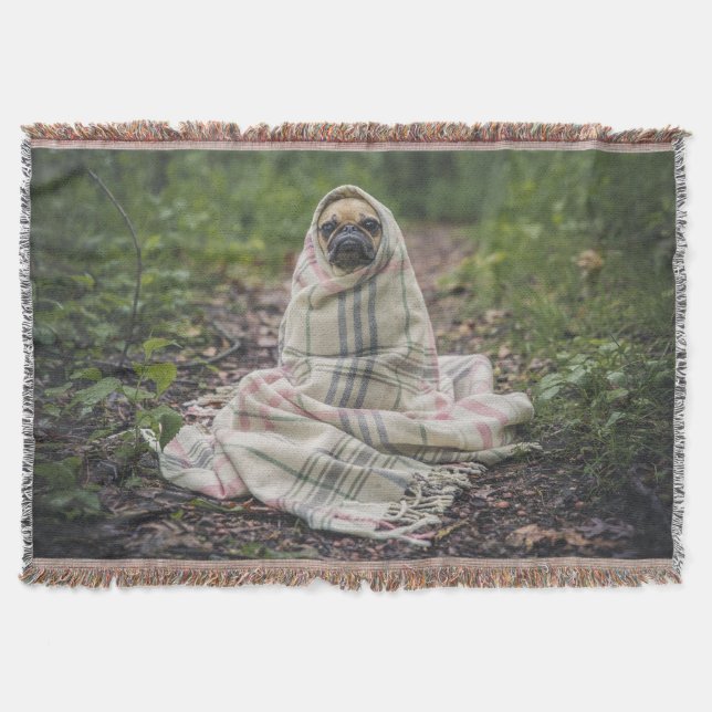 Pug In A Blanket (Front)
