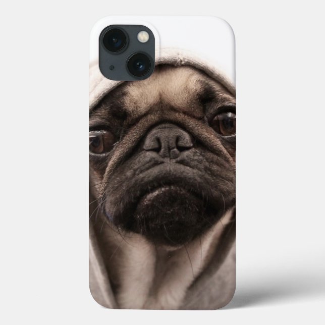 Pug In A Hoodie Case-Mate iPhone Case (Back)