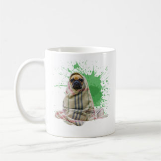 Pug in a Rug on a Mug