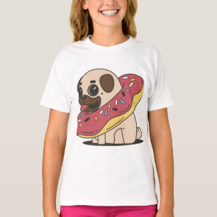Pug In Doughnut T-Shirt