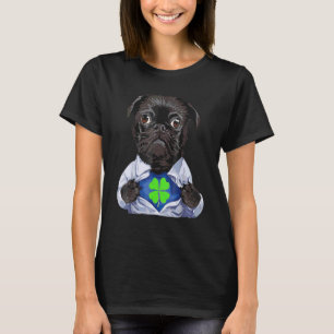 Pug Irish C St Patrick Day Dog T-Shirt