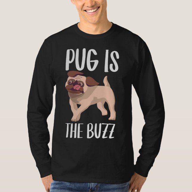 Pug Is The Buzz Classic T-Shirt 160 (Front)