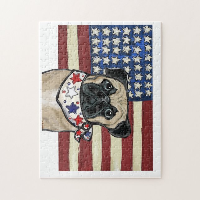 PUG JIGSAW PUZZLE (Vertical)