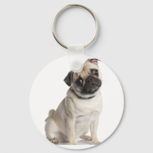 Pug Key Ring