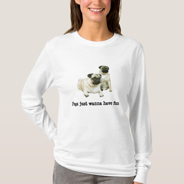 Pug Ladies Shirt (Front)