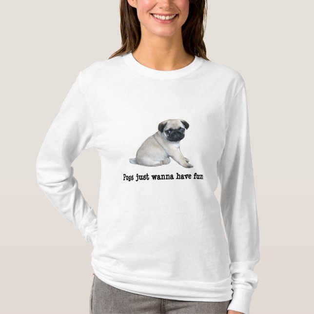 Pug Ladies Shirt (Front)