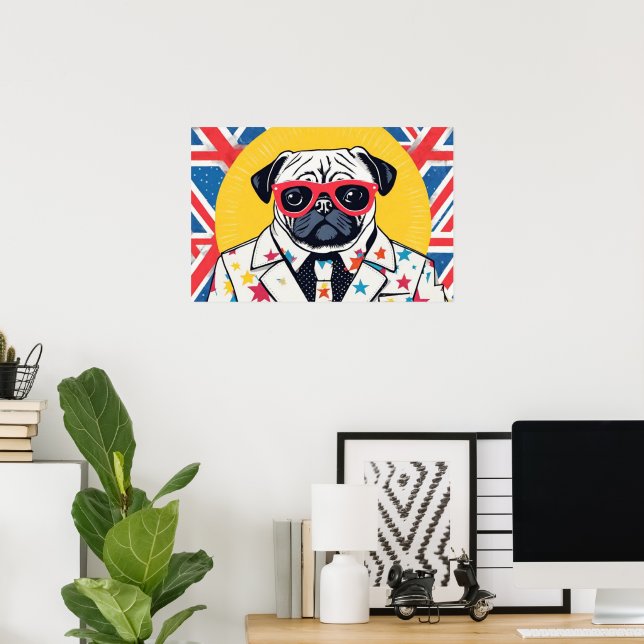 PUG LIFE 13 POSTER (Home Office)