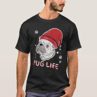 Pug Life Animal Santa Christmas