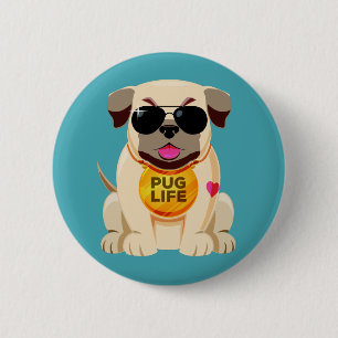 Pug Life button