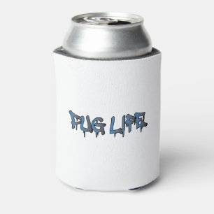 Pug Life Can Cooler