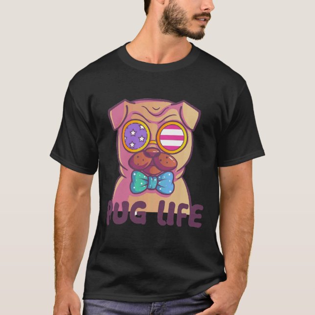 Pug Life Classic T-Shirt 119 (Front)