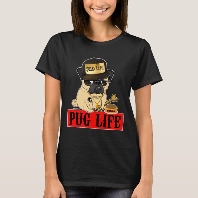PUG LIFE Classic T-Shirt 350 (Front)