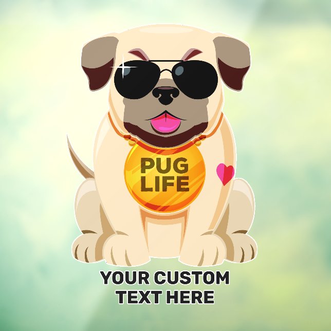 Pug Life custom name (Sheet 3)